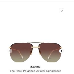 Banbé Polarized The Hosk Aviator Sunglasses